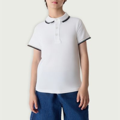 boys-solid-color-short-sleeved-polo-shirt