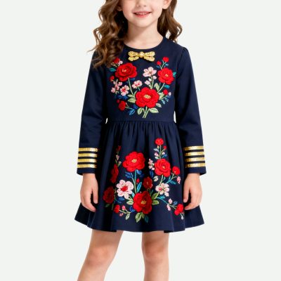 floral-embroidered-girls-casual-dress